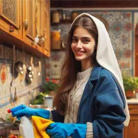 نظافت منزل و ساختمان راه پله پارکینگ و...