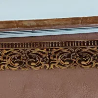 کتیبه یا قاب پرده طلایی ۳ متری