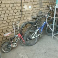 ۳عدد دوچرخه از کوچک به بزرگ توافقی