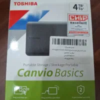 هارد اکسترنال توشیبا۴ ترابایت اکبند باگارانتی