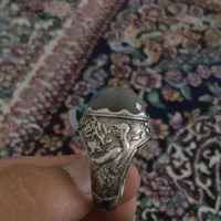 انگشتر عقیق کبود یمن