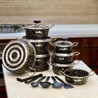 سرویس تفلون ماموت اصل ۲۱ پارچه گرانیت