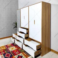 کمد ۳ تیکه جادار / سایز بزرگ / ۸ کشو / آینه دار|جاکفشی، کمد، دراور|مشهد, نوید|دیوار