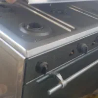 گاز فر دار استیل جنس درجه|اجاق گاز و لوازم برقی پختوپز|الیگودرز, |دیوار