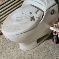 توالت فرنگی و روشویی سنگی|لوازم سرویس بهداشتی|مشکین‌دشت, |دیوار