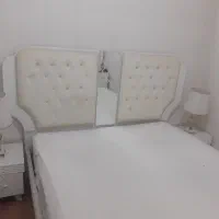 آباژورسفیدطلایی دوعدد ۴۰۰|چراغ خواب و آباژور|مشهد, ایثارگران|دیوار