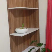 کتاب خانه شلف گلدان قفسه کاربردی|کتابخانه، شلف، قفسه‌های دیواری|قرچک, میرزائی شمالی|دیوار