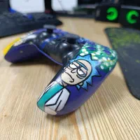 دسته دوال سنس DualSense برایpcطرح Rick and Morty|کنسول، بازی ویدئویی و آنلاین|قم, حاج خلیل|دیوار