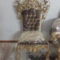 مبلمان سلطنتی ۱۰نفره همراه با میز ۸نفره|مبلمان خانگی و میز عسلی|مشهد, امیریه|دیوار