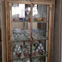 بوفه یا ویترین فر فوژه طرح برنجی|بوفه، ویترین، کنسول|ساوه, |دیوار