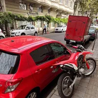تریل باسل ۱۴۰۲ طرح crf|موتورسیکلت|رشت, توشیبا|دیوار