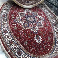 فرش آشپزخانه هریس بیضی بزرگ۴متری مارک بوستان