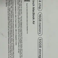 مک بوک mac book ایر Air M4|رایانه همراه|شیراز, پشم شیشه|دیوار