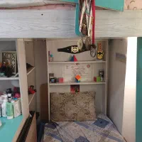 مجموعه تخت نوجوان تکی و دونفره|تخت و سرویس خواب|تهران, والفجر (افسریه)|دیوار