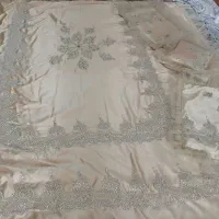 رو تختی دو نفره ساتن ب رنگ نباتی|سرویس روتختی|قرچک, زیبا شهر|دیوار