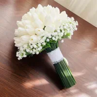 دسته گل عروس|گل مصنوعی|تهران, پرستار|دیوار