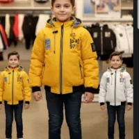 انواع کاپشن پسرانه و دخترانه