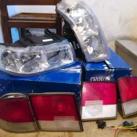 چراغهای کامل و4حلقه تایر سمندX7 فابریک کارخونه نو