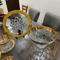 ست آجیل خوری برند DecOrium با آبکاری طلای 24 عیار|صنایع دستی و سایر لوازم تزئینی|تهران, سازمان آب|دیوار