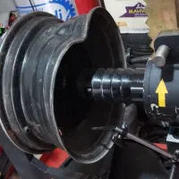 تابگیری رینگ ترمیم رینگ رفع لرزش فرمان جوش آرگون