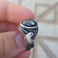 انگشتر نقره حدید