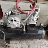 پمپ باد 150لیتری همراه بکس بادی