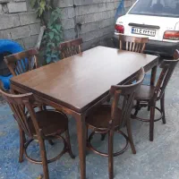 میز صندلی غذاخوری|میز و صندلی غذاخوری|بابل, |دیوار