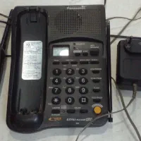 تلفن پاناسونیک ژاپن مدل ۱۲۳۲ بی سیم|تلفن رومیزی|لنگرود, |دیوار