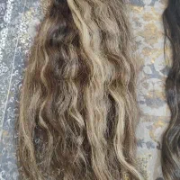 دو دسته موی رنگی