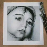 تابلو سیاه قلم
