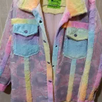 کاپشن دخترانه فانتزی ابرنگی|لباس|آفتاب, |دیوار