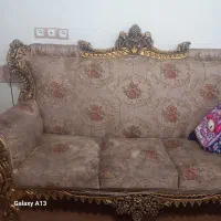 یک دست مبل کار کرده سالم بدون شکستگی|مبلمان خانگی و میز عسلی|بندر ماهشهر, |دیوار