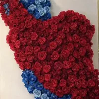 شمع گل مخملی فقط۳۰هزار