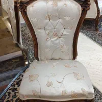 سرویس مبل و ناهار خوری چوب گردو بسیار تمیز و محکم|مبلمان خانگی و میز عسلی|تهران, سازمان برنامه شمالی|دیوار