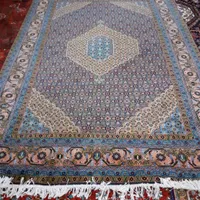 یک جفت فرش شش متری دست بافت طرح ماهی