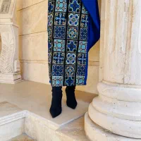 عبای فاخر فیروزه