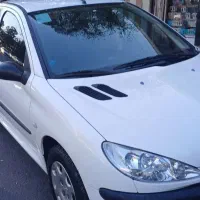 پژو ۲۰۶ تیپ ۲ سفید ۹۶ در حد|خودرو سواری و وانت|سیرجان, |دیوار