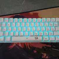 کیبورد رددراگون k630 سفید با سیم