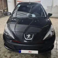 ۲۰۷ اتوماتیک مشکی tu5 ۹۷ کم کار سالم تمیز