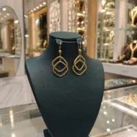 گوشواره آویز،بیضی نمادار،وزن ۵/۹۶۰