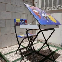 پخش انواع میزتحریر بچه با صندلی باکس دار|میز تحریر و کامپیوتر|اراک, |دیوار