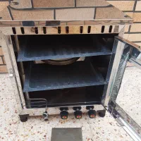 تنور گازی خانگی دو ساج و دو سینی|اجاق گاز و لوازم برقی پخت‌وپز|مهاباد (اصفهان), |دیوار