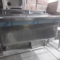 سینک صنعتی بدون پایه باعرض ۱۰۰ عمق۴۲و۱۲۰ عمق۳۲
