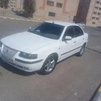 سمند lX سفید کارمندی