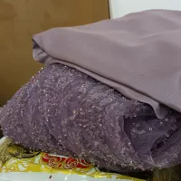 پارچه مجلسی سنگدوزی