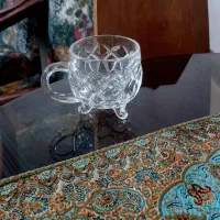 دو دست فنجان پایه دار و دودست فنجان