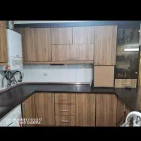 فروش یک دست کابینت ام دی اف همراه با هود وسینک|مصالح و تجهیزات ساختمان|شیراز, گلدشت معالی‌آباد|دیوار