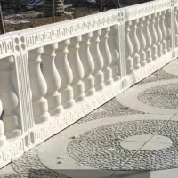 موزائیک نرده پلیمری صراحی یکمتر سفید|مصالح و تجهیزات ساختمان|تبریز, |دیوار