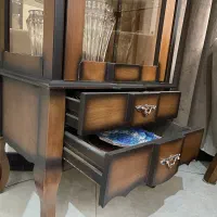 بوفه ویترین چوبی|بوفه، ویترین، کنسول|اندیشه, اندیشه فاز ۱|دیوار