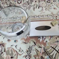 سطل وجای دستمال کاغذی